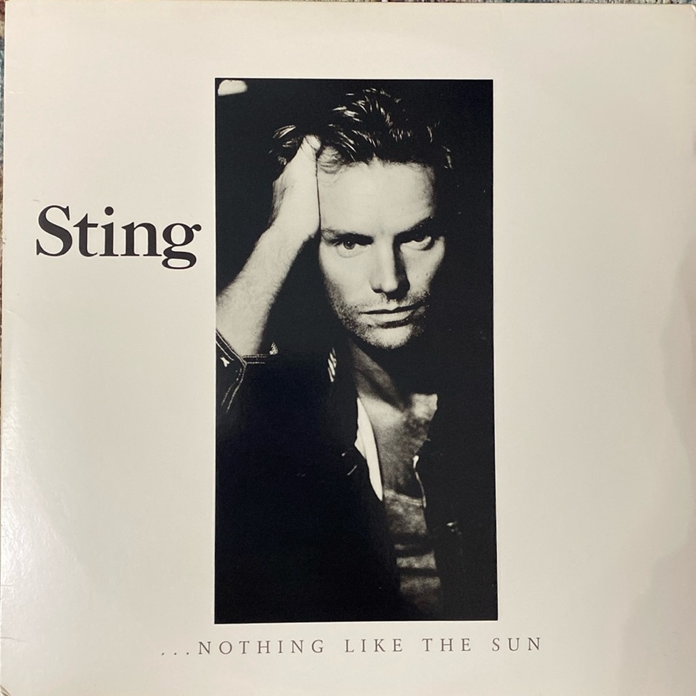 Sting - “…Nothing like the Sun” vinyl record - 1987 A&M Records